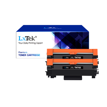Compatible Toner Cartridge Replacement for Brother TN760 TN-760 TN 730 to use with HL-L2395DW HL-L2390DW MFC-L2750DW HL-L2350DW DCP-L2550DW (2 Black)