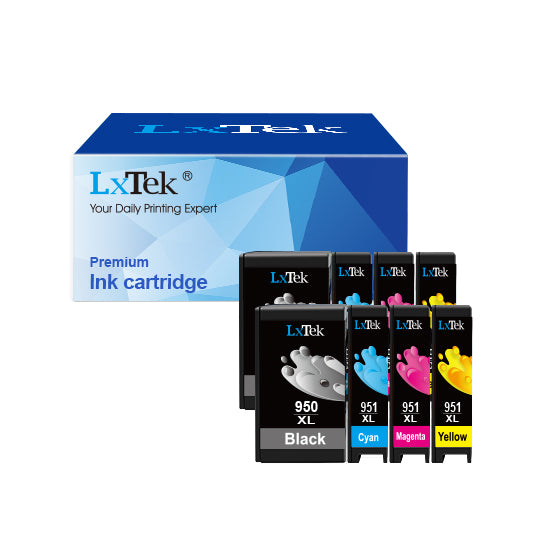 HP 950XL 951XL Combo Pack Ink Cartridges (Black Cyan Magenta Yellow) 4