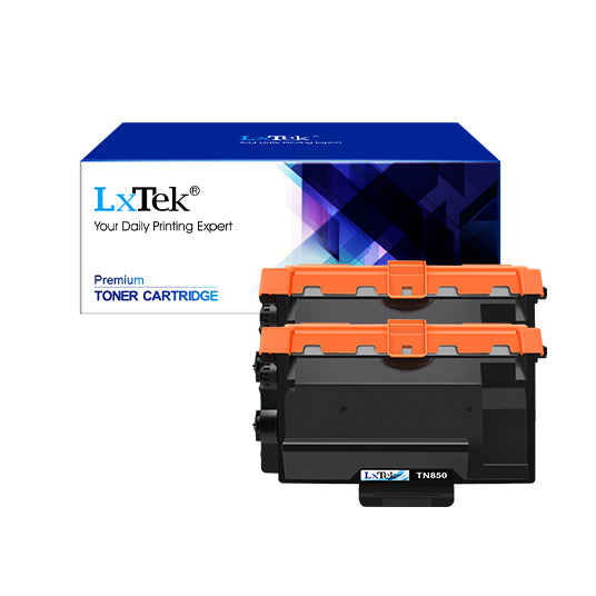 Brother TN 850 High Yield Black Toner Cartridges Pack Of 2