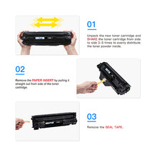 Compatible Toner Cartridge Replacement for Canon 128 CRG128 (Black, 4-Pack)