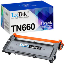 LxTek TN660 Toner for TN660 TN630 Toner Cartridge Replacement Compatible with HL-L2340DW HL-L2320D HL-L2300D HL-L2380DW DCP-L2540DW (1 Pack, Black)