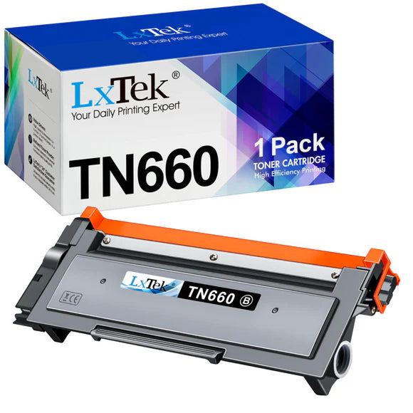 LxTek TN660 Toner for TN660 TN630 Toner Cartridge Replacement Compatible with HL-L2340DW HL-L2320D HL-L2300D HL-L2380DW DCP-L2540DW (1 Pack, Black)