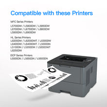 Compatible Toner Cartridge Replacement for Brother TN850 TN-850 TN820 TN-820 (2 Black, High Yield)