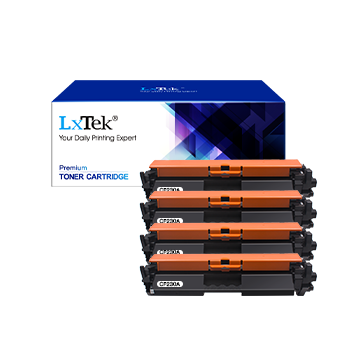 Compatible Toner Cartridge Replacement for HP 30A CF230A 30X CF230X to use with Laserjet Pro MFP M203dw M227fdw M227fdn M203d M203dn M227sdn M227 M203Printer (Black, 4-Pack)