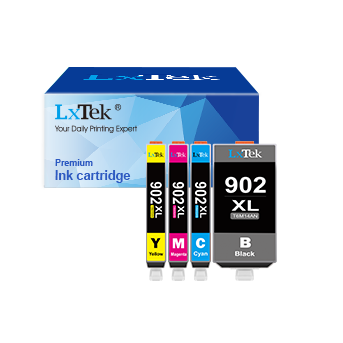 Compatible Ink Cartridge Replacement for HP 902 XL 902XL Ink Cartridge to use with Officejet Pro 6978 6968 6954 6962 Printer (4 Pack)