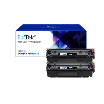 Compatible Toner Cartridge Replacement for HP 12A Q2612A to use with Laserjet 1012 1022 1020 1018 1022N 1010 3015 3050 3030 3052 3055 M1319F Printers (2 Black, High Yield)
