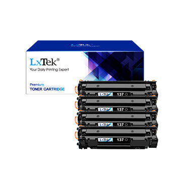 Compatible Toner Cartridge Replacement for Canon 137 9435B001AA to use with ImageClass MF236n MF247dw D570 MF227DW MF229DW LBP151dw MF217W MF216N MF249dw MF232w Printer (Black, 4-Pack)