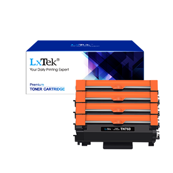 Compatible Toner Cartridge Replacement for Brother TN760 TN 760 TN730 TN-730 to use with DCP-L2550DW HL-L2350DW HL-L2395DW MFC-L2710DW HL-L2370DW MFC-L2750DW HL-L2390DW Printer (Black,4-Pack)