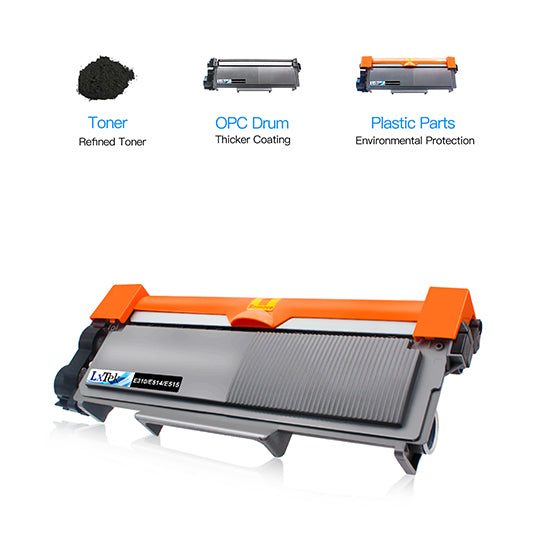 2 Unidades Compatible E310 E514 E515 – Tóner Para Dell E310dw E514dw