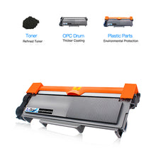 Compatible Toner Cartridge Replacement for Dell E310dw P7RMX PVTHG 593-BBKD E310 E514 E515 to use with Wireless Monochrome E310dw E515dw E514dw E515dn Printer(2 Black, High Yield 2600 Pages)