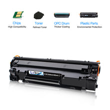 Compatible Toner Cartridge Replacement for HP 85A CE285A P1102W P1109W to use with Laserjet Pro P1102W Pro P1109W M1212NF M1217NFW (4 Black)