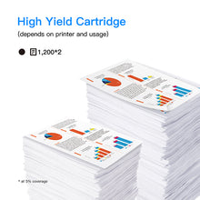 Compatible Ink Cartridge Replacement for Canon 1200XL PGI-1200 PGI1200XL to use with MAXIFY MB2720 MB2120 MB2320 MB2020 Printer (Black, 2 Pack-High Yield)