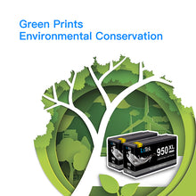 Compatible Ink Cartridge Replacement for HP 950 950XL to use with OfficeJet PRO 8610 8600 8620 276dw 8630 251dw 8100 8615 8625 8640 8660 271dw Printer, High Yield, with Smart Chip, 2 Black