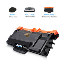 Compatible Toner Cartridge Replacement for Brother TN850 TN-850 TN820 TN-820 (2 Black, High Yield)