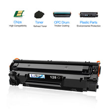 Compatible Toner Cartridge Replacement for Canon 128 CRG128 (Black, 4-Pack)