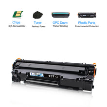 Compatible Toner Cartridge Replacement for Canon 137 9435B001AA to use with ImageClass MF236n MF247dw D570 MF227DW MF229DW LBP151dw MF217W MF216N MF249dw MF232w Printer (Black, 4-Pack)