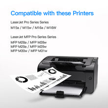 Compatible Toner Cartridge Replacement for HP 48A CF248A to use with Laserjet Pro M15w M29w M16w M28w M15a M29a M16a M28a Printer, 4 Black, High Yield(with Chip)