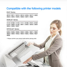 Remanufactured Ink Cartridge Replacement for HP 63XL 63 XL to use with Envy 4520 4516 Officejet 4650 3830 3833 3831 4655 DeskJet 1112 3632 2130 2132, Shows Accurate Ink Level, 2 Pack