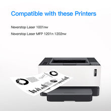 Compatible Toner Reload Kit Replacement for HP 143A W1143AD 143AD W1143A to use with Neverstop Laser 1001nw MFP 1201n 1202nw Printer(Black,2 Pack)