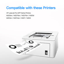 Compatible Toner Cartridge Replacement for HP 30A CF230A 30X CF230X to use with Laserjet Pro MFP M203dw M227fdw M227fdn M203d M203dn M227sdn M227 M203Printer (Black, 4-Pack)