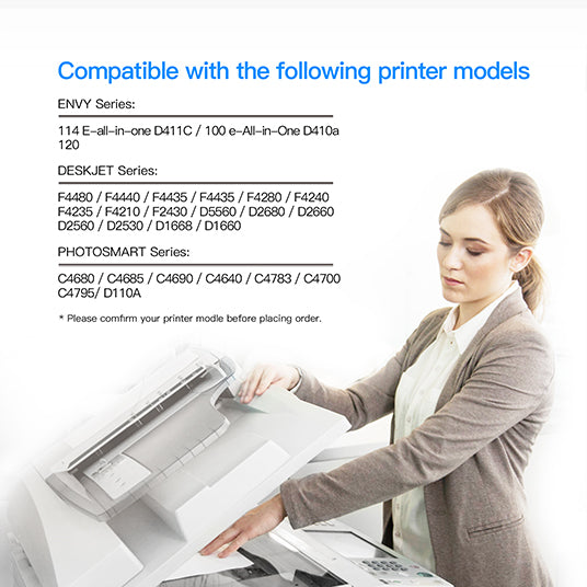 Remanufactured Ink Cartridge Replacement for HP 60XL 60 XL