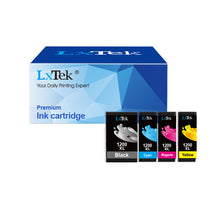 Compatible Ink Cartridge Replacement for Canon 1200XL PGI-1200 PGI1200XL to use with MAXIFY MB2720 MB2120 MB2320 MB2020 Printer (4 Pack-High Yield)