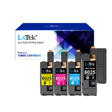 Remanufactured Toner Cartridge Replacement for Dell E525W E525 to use with E525W Color Laser Printer, 4 Pack (593-BBJX 593-BBJU 593-BBJV 593-BBJW)