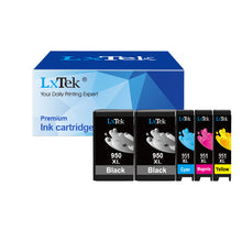 Compatible Ink Cartridge Replacement for HP 950 950XL 951 951XL Ink Cartridge (5 Pack), Work with OfficeJet PRO 8600 8610 8620 8630 8100 8625 8615 276dw (2 Black, 1 Yellow, 1 Magenta, 1 Cyan)