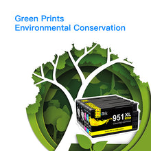 Compatible Ink Cartridge Replacement for HP 950XL 951XL 950 XL 951 XL to use with OfficeJet PRO 8600 8610 8620 8630 8100 8625 8615 276dw, 8 Pack (2 Black|2 Cyan|2 Magenta|2 Yellow)